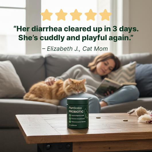 Vet-Developed Daily Probiotic for Cats